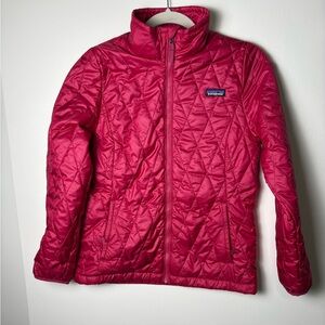 Patagonia Kids Nano Puff Jacket - magenta